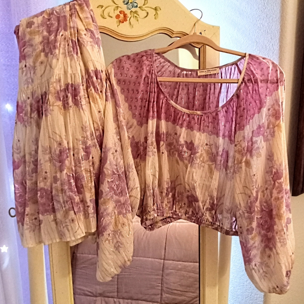 Spell and the Gypsy Coco Lei Top and Skirt
